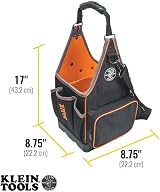 Klein Tools 554158-14 Tradesman Pro Tote 20 Pockets 1680d Ballistic Molded view 5