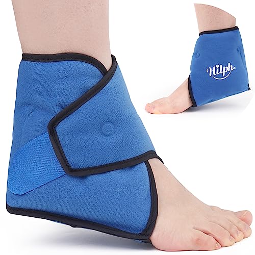 Hilph Ankle Ice Pack for Injuries, Reusable Plantar Fasciitis Cold Pack