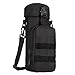 ArcEnCiel Molle Outdoors Tactical Shoulder Bag Gear Water Bottle Pouch Kettle Waist Back Pack for Army Fans (Black)