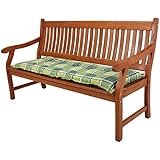 Flurbank Sitzbank m. Kissen weiß/braun Kommode mit Körben Schuhregal