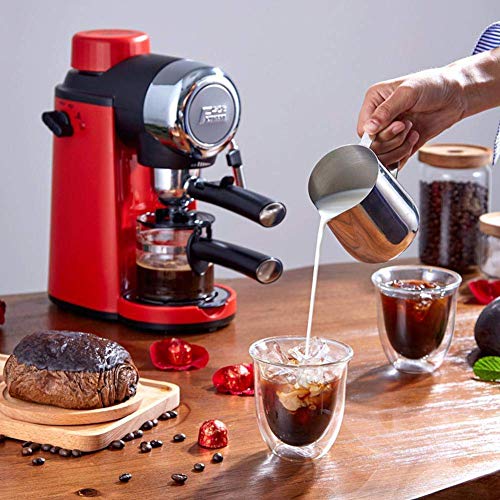 PXX Kaffeemaschinen Mini Halbautomatische Manuelle Kaffeemaschine Milchaufschäumer Küchengeräte Siebträger – Bild 3