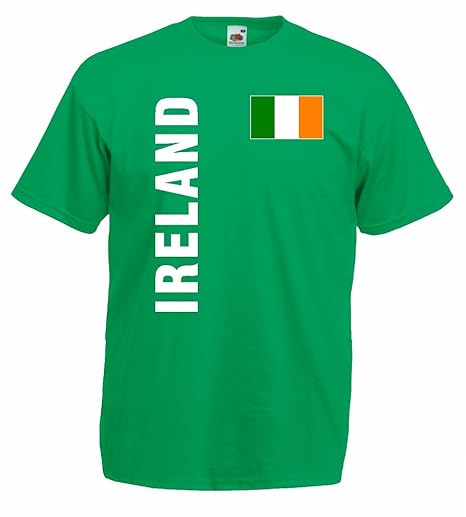 world-of-shirt Herren T-Shirt Irland Trikot Fan Shirt
