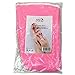 Pana® Brand Reusable *PINK* Thermal Cloth Insulated Mitts with Velcro for Paraffin Wax Heat Therapy Spa Treatments/Self Tanning