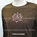 Lotus Flower Yoga Lily Pink Sparkly Bling Iron-on Rhinestone Transfer for T-Shirts by JCS Rhinestones