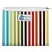Planet Wise Zipper Snack Bag, Earth Stripes