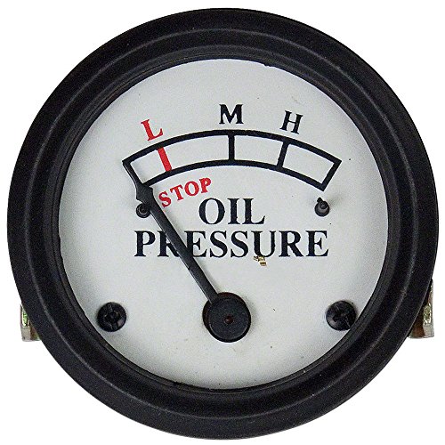 JDS419 New John Deere 0-25 PSI Oil Pressure Gauge A an ANH AW AWH AO AR B BN +