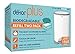 Diaper Dekor Plus Diaper Pail Biodegradable Refills | 2 Count | Most Economical Refill System | Quick & Easy to Replace | No Preset Bag Size – Use Only What You Need | Exclusive End-of-Liner Marking