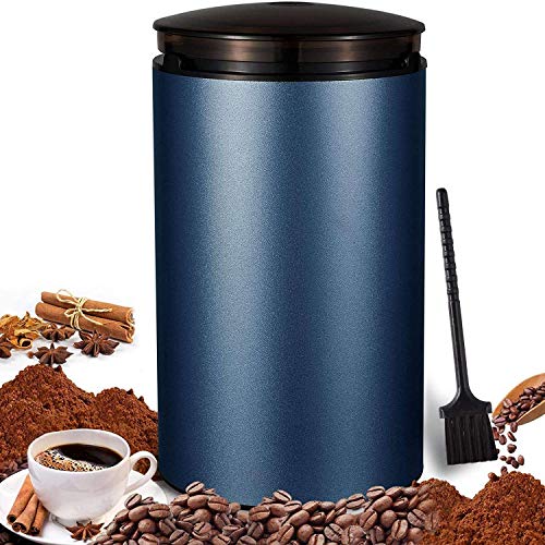 Mogzank Kaffee MüHle und GewüRz MüHle mit Rostfreier Stahl Klingen, Tragbare Elektrische Kaffee MüHle für Getreide – Bild 4