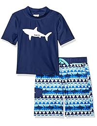 Skechers - Bañador para niño con camiseta y pantalón