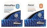 Seachem Aquarium Water Treatment Set - MetroPlex & Focus (5g Each)