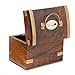 Rusticity Wood Coin Bank for Kids and Adults - Treasure Chest design | Handmade | (5.25x3.25 in)