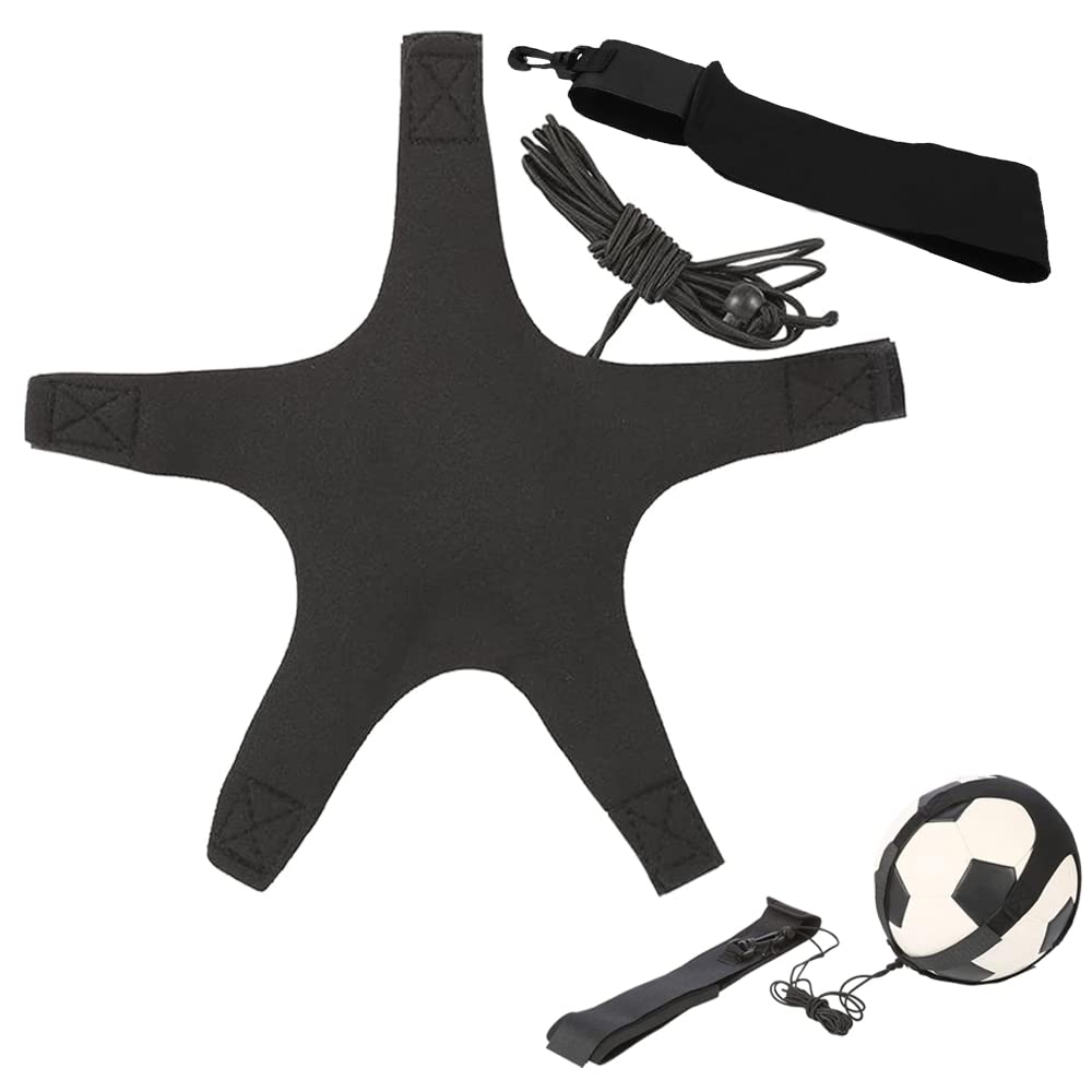 A Football Training Aid Adjustable Soccer Training Aid with a Belt and Rope Football Throw Training Aid Football Training Equipment for Kids and Adults