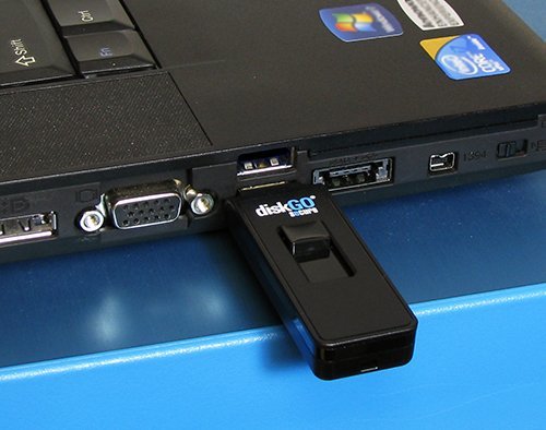 EDGE 4GB DiskGO Secure Pro USB Flash Drive