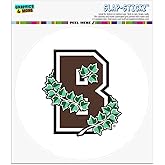 Brown University Secondary Logo Automotive Car Window Locker Circle Bumper Sticker