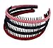 STHUAHE4PC Multicolor Protection Resin Teeth Comb Hair Hoop Hairband Headband Hair Accessories by Beauty hair (4 color)