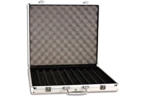 DA VINCI Aluminum 1,000 Chip Case