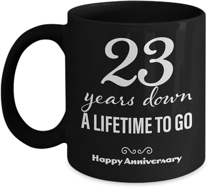 Amazon.com: 23Rd Anniversary Gifts For Her - Wedding Anniversary Gifts For Women 23 Years Down ...
