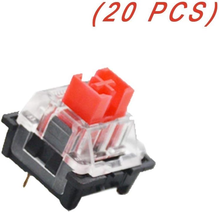 OUTEMU (Gaote) Switch 3 Pin Keyswitch DIY Replaceable Switches for Mechanical Gaming Keyboard (Red) - Image 5