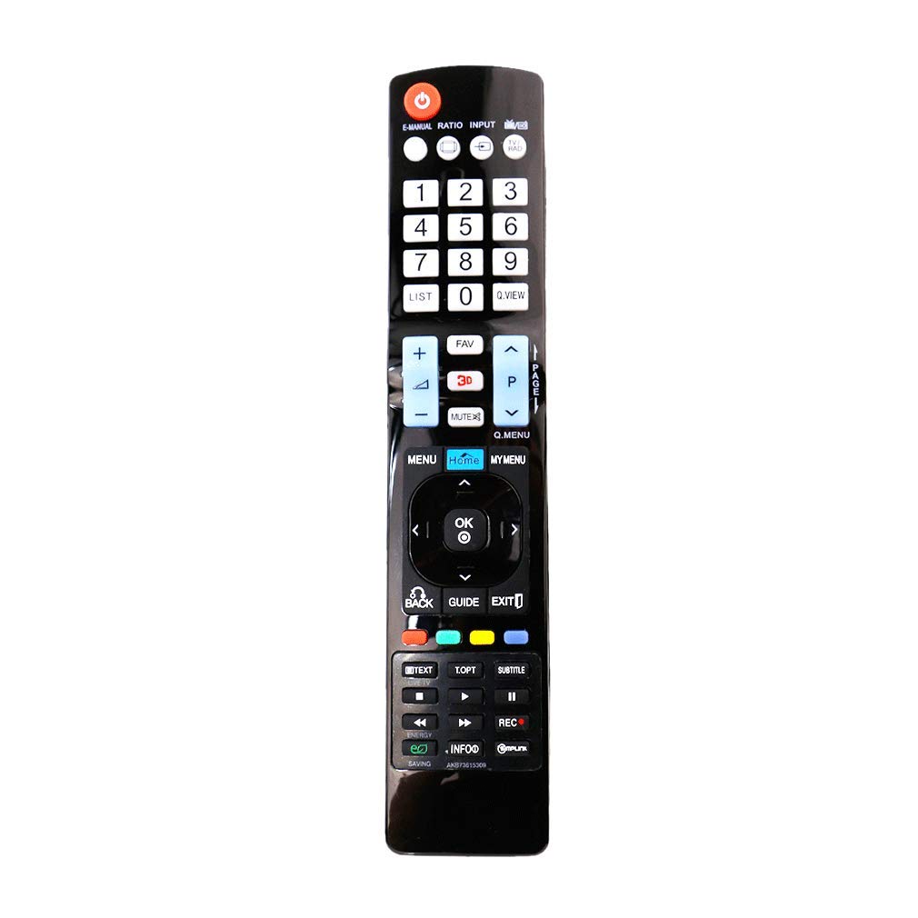 VINABTY AKB73615309 Replace Remote Control fit for LG TV 32LM6200 32LM6400 32LM6410 42LM6410 42LM6200 42LM7600 42LM6700 47LM6410 47LM6700 47LM6200 47LM8600 50PM4700 50PM6700 55LM6200 47LM7600 55LM8600