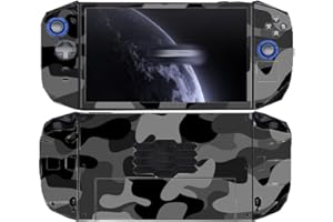 Gaming Skin for Legion Go 2 (2025) Console Vinyl Protective Wrap Decal Cover (Grey Camouflage)