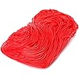 Licorice Laces Juicy Gummy Shoe Strings Candy (Red Strawberry, 2 Pound)