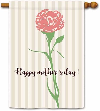 Amazon Com Kafepross Happy Mother S Day House Flag Carnation