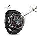 AKWOX (Pack of 6) Screen Protector for Garmin Fenix 3 HR [HD Clear][Anti-Glare][Anti-Bubble] Full Coverage TPU Screen Protective Film for Garmin Fenix 3 HR