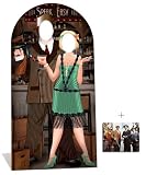 Fan Pack - Roaring 1920s Speakeasy Lifesize Cardboard Cutout / Standee - Gangsters and Molls - Includes 8x10 (20x25cm) Star Photo