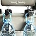 Car Hooks Car Seat Back Hooks with Phone Holder,3-in-1 Universal Vehicle Car Headrest Hooks Hanger with Lock and Phone Bracket for Holding Phones and Hanging Bag, Grocery