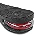 Flexzion Unisex Increase Insole 2 Layer Height Shoes Heel Full Insert Lift Elevator Air Cushion Pad 5cm (Approximately 2 inches) Taller for Adult Men Women Size USA 4.5-9