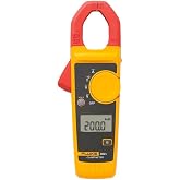 Fluke 302+ Digital Clamp Meter, 30mm Jaw, Measures AC Current to 400A, Measures AC/DC Voltage to 600V, Includes 2 Year Warranty
