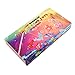 BESTOYARD Fishing Game Fishing Toy - 12 Different Wooden Fishes with Words, 2 Magnetic Rods and 2 Dices, Perfect Educational Game for Kids Toddlers