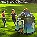 Secura Rocket Ship Kids Play Tent - Unique Space and Planet Playhouse Foldable Pop Up Tent for Indoor & Outdoor