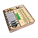The Broken Token Terraforming Mars Compatible Base Game Organizer - Wood Storage Box with Multiple Trays & Card Shoe - Wooden Game Organizer