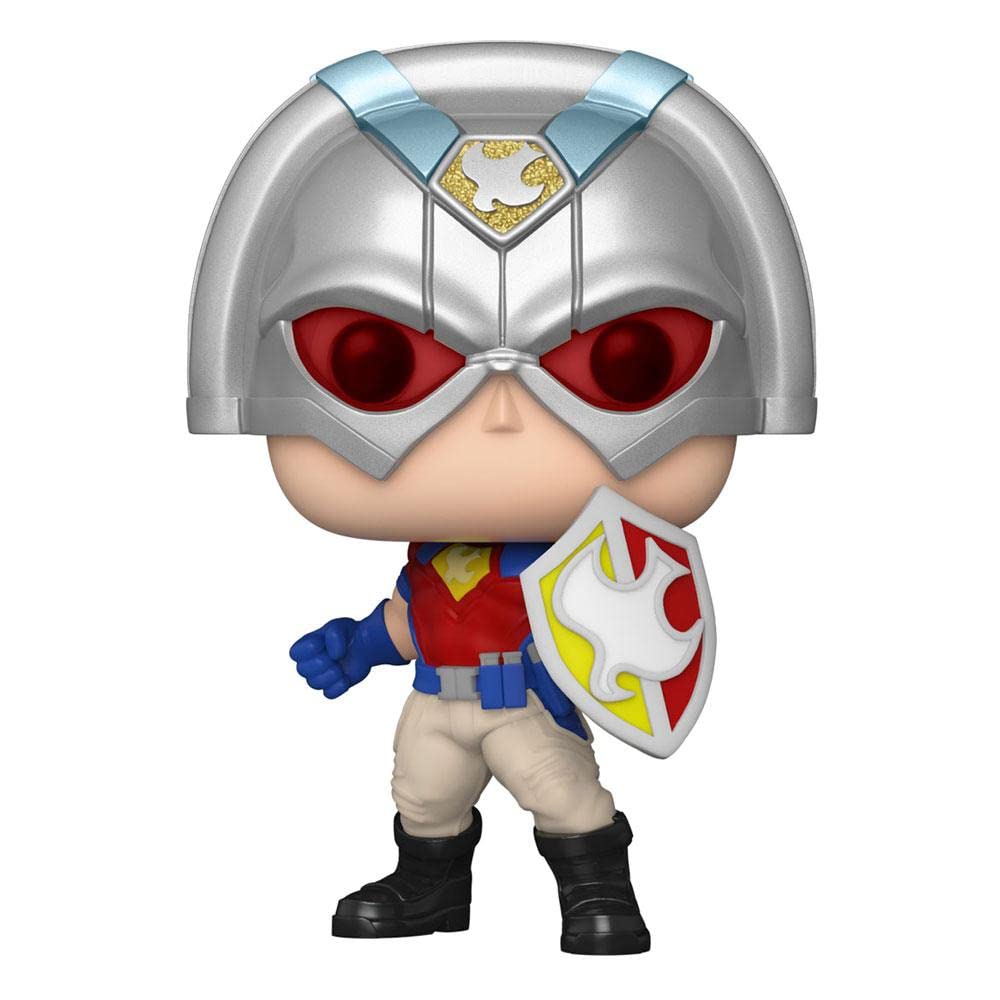 Funko POP! TV: Peacemaker - Peacemaker With Shield - Collectable Vinyl Figure - Gift Idea - Official Merchandise - Toys for Kids & Adults - TV Fans - Model Figure for Collectors and Display
