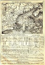 OFFICIAL GUIDE OF RAILWAYS COLLECTION 1848-1910 on