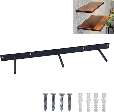 Frmseat 32 Heavy Duty Wall Floating Shelf Bracket Steel Invisible