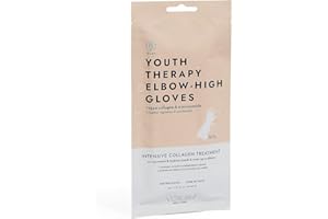 VOESH NEW YORK VOESH Youth Therapy Elbow-High Gloves, Lotion Gloves, Moisturizing Hand & Elbow Gloves, Spa Gloves, Hand Masks for Dry Hands, Hand Care, Manicure Prep