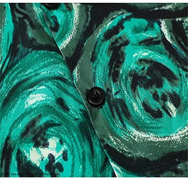 OcuhigerHerr knapp ner kortärmad hawaiianska skjortor nedvikbar 