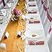 Tiger Chef 12-Pack Deep Gold 12 x 108 inches Long Satin Table Runner for Wedding, Table Runners fit Rectangle and Round Table Decorations for Birthday Parties, Banquets, Graduations, Engagements