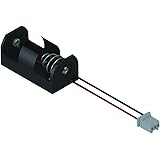 Battery Holder, 1/2AA Size, Wire Lead