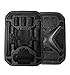 TOZO® Hard shell Backpack Carrying Case Protective Travel Bag Storage Box for Drone DJI Phantom 3 [PROFESSIONAL/DVANCED] Phantom 4 Quadcopter, [Matte Black]