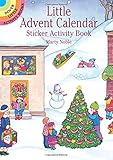 Little Advent Calendar Sticker Activity Book (Dover Little Activity Books Stickers)