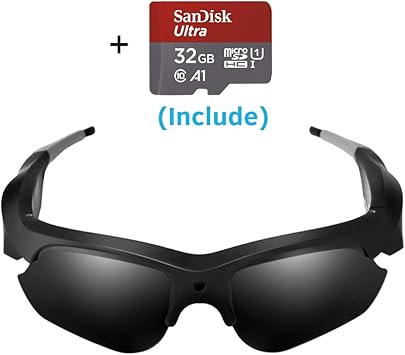 glasses with video camera built in