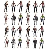 Ciofo Terror Corpse Action Figures Zobmies Vampire Set Kids Toys 24 Pcs (2 Dozen)