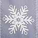Amazon Brand – Pinzon Cotton Flannel Duvet Cover - Queen, Snowflake Dusty Blue
