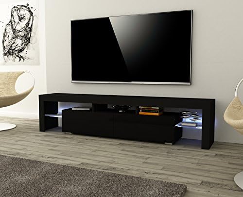 Chloe 200 TV STAND (Black)