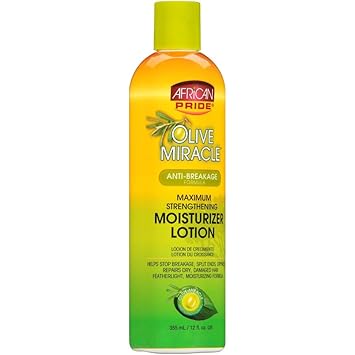Buy African Pride Olive Miracle Hair Moisturizer Lotion 12 Oz