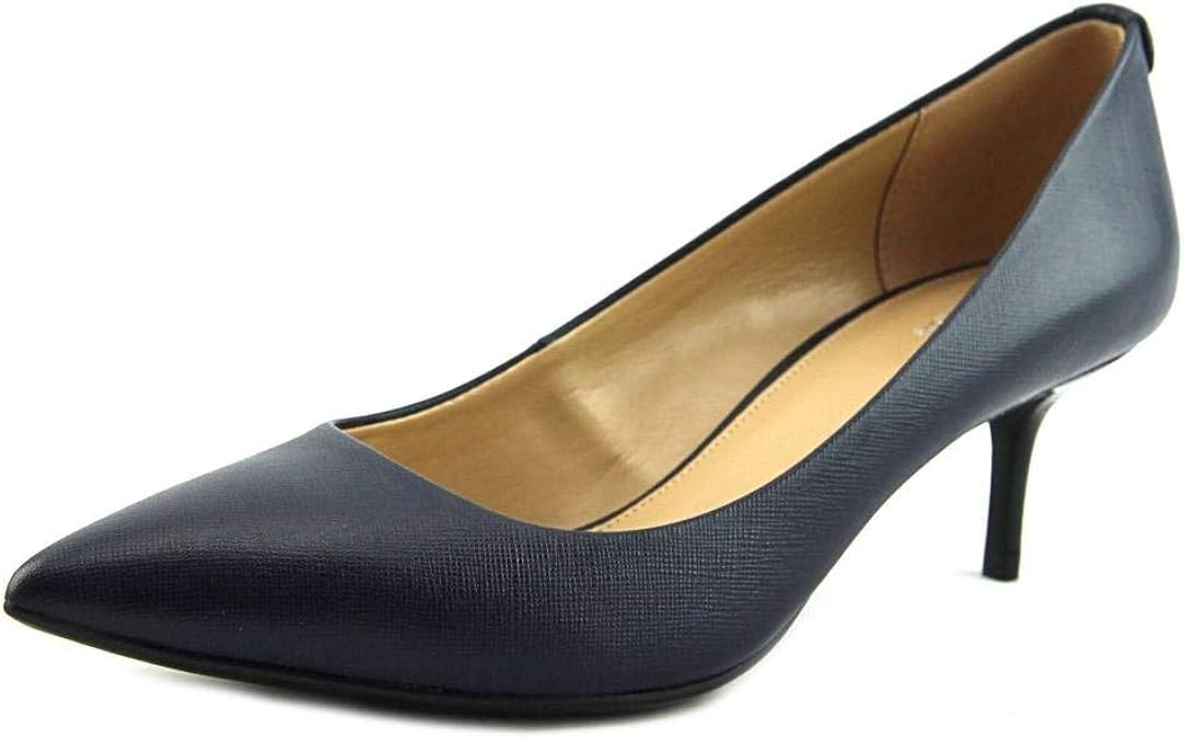 michael kors flex kitten pump navy