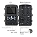 ENKEEO PH760 Trail Game Camera 16MP 1080P HD Wildlife Hunting Cams 47pcs 850nm IR Night Vision IP56 Water Resistant with 0.2s Trigger Time 2.4